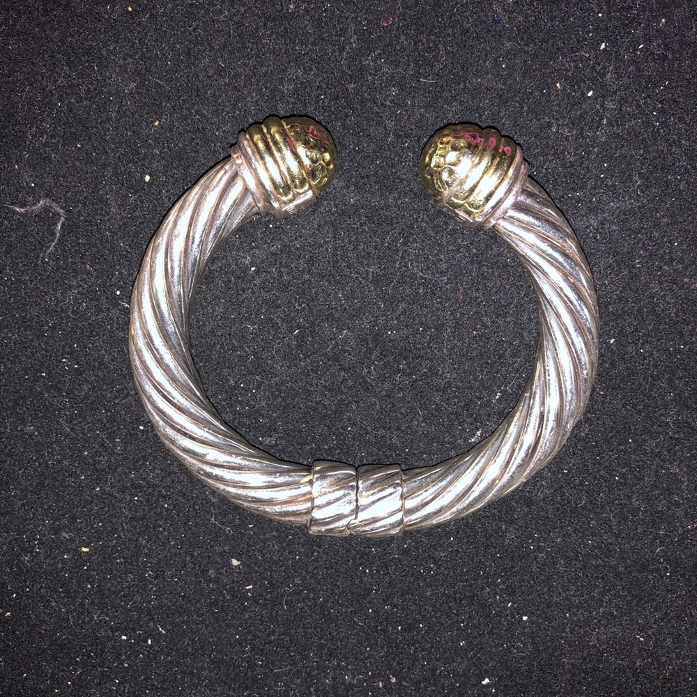 David Yurman Cable Classics bracelet with 14k gold